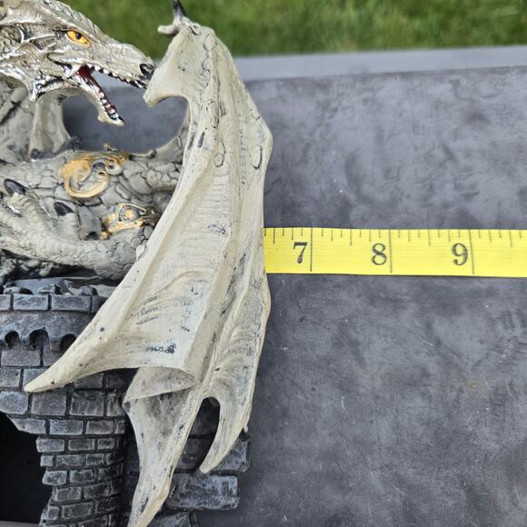 Dragon Castle Wall Hanging Decor Sword Holder - Picture 8 of 9